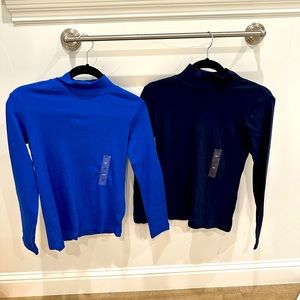 NWT 2 Karen Scott Turtle Necks - Petite